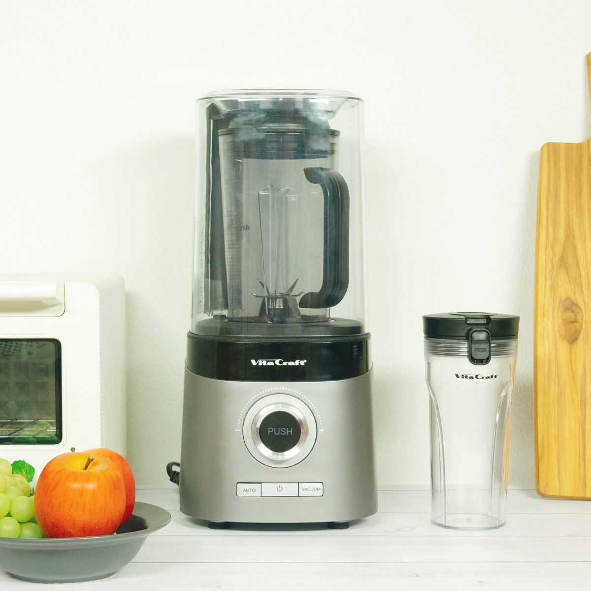 驚くほどなめらかな仕上がり。健康調理器具で有名なビタクラフトの 