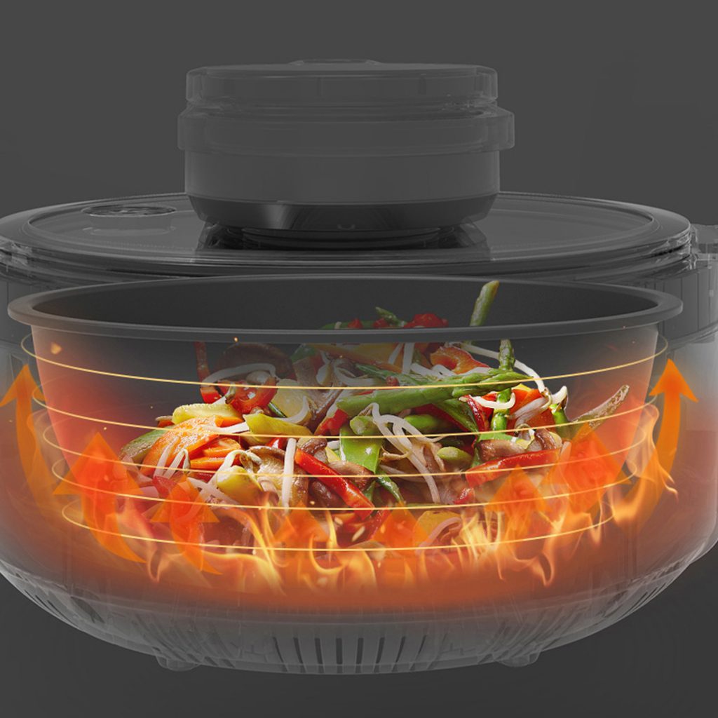 スマートオートクッカー調理加熱イメージ